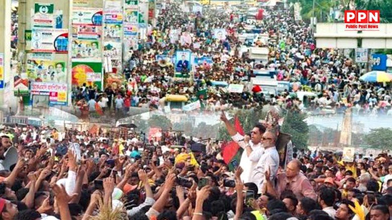 রূপগঞ্জে দিপুর নেতৃত্ত্বে ঐক্য প্রদর্শনে হাজারো জন...