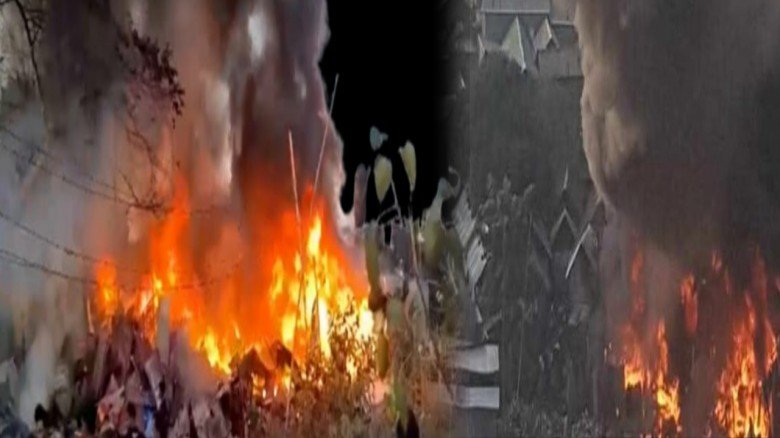 এখনো নিয়ন্ত্রণে আসেনি কড়াইল বস্তির আগুন।