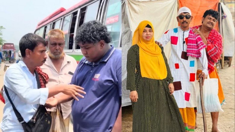 রাগ করলা? সংলাপে ভাইরাল ব্যক্তি আসলে অভিনয়শিল্পী